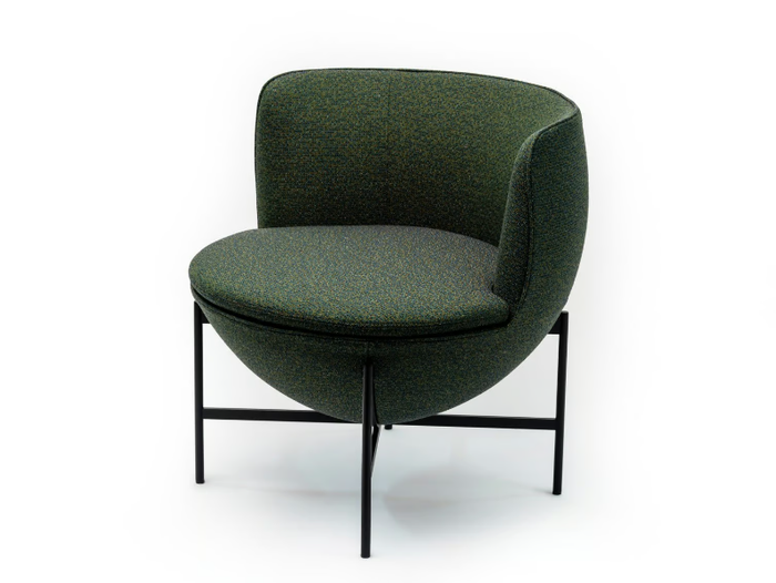 CALICE - Upholstered fabric easy chair _ La Manufacture